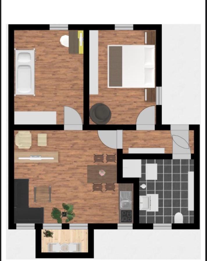 Gaesteapartement มาร์คเคลแบร์ก ภายนอก รูปภาพ